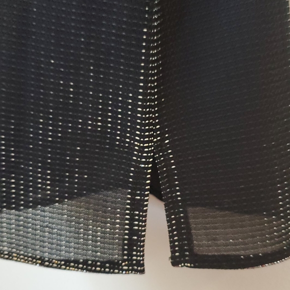 Marc D'Alcy Shimmery Black Vintage Tank Top - 6 - Picture 4 of 7